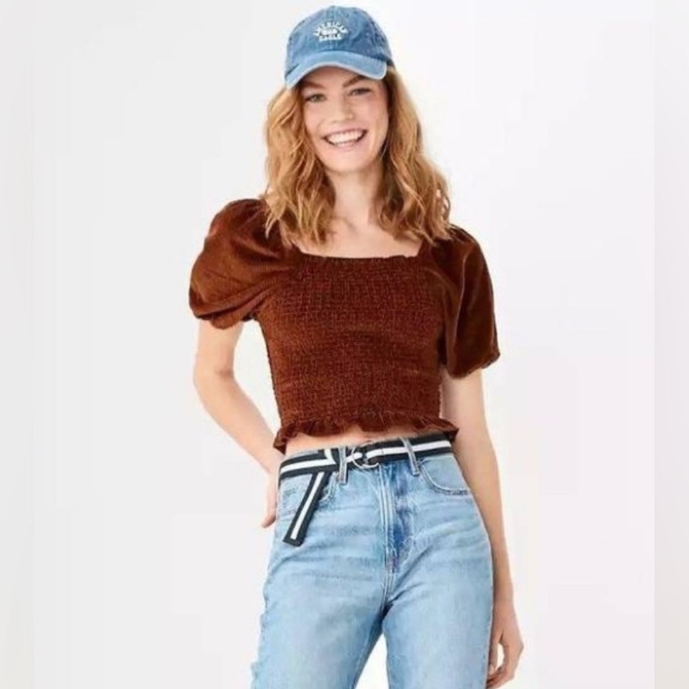 AEO Smocked Women's Top